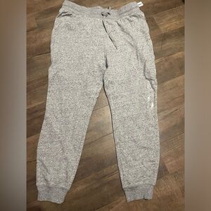Grey speckled Sweat pants, large, old navy